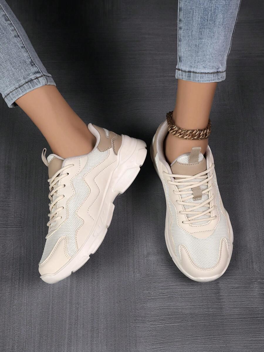 SHEIN BEŻOWE BUTY SPORTOWE S06__40