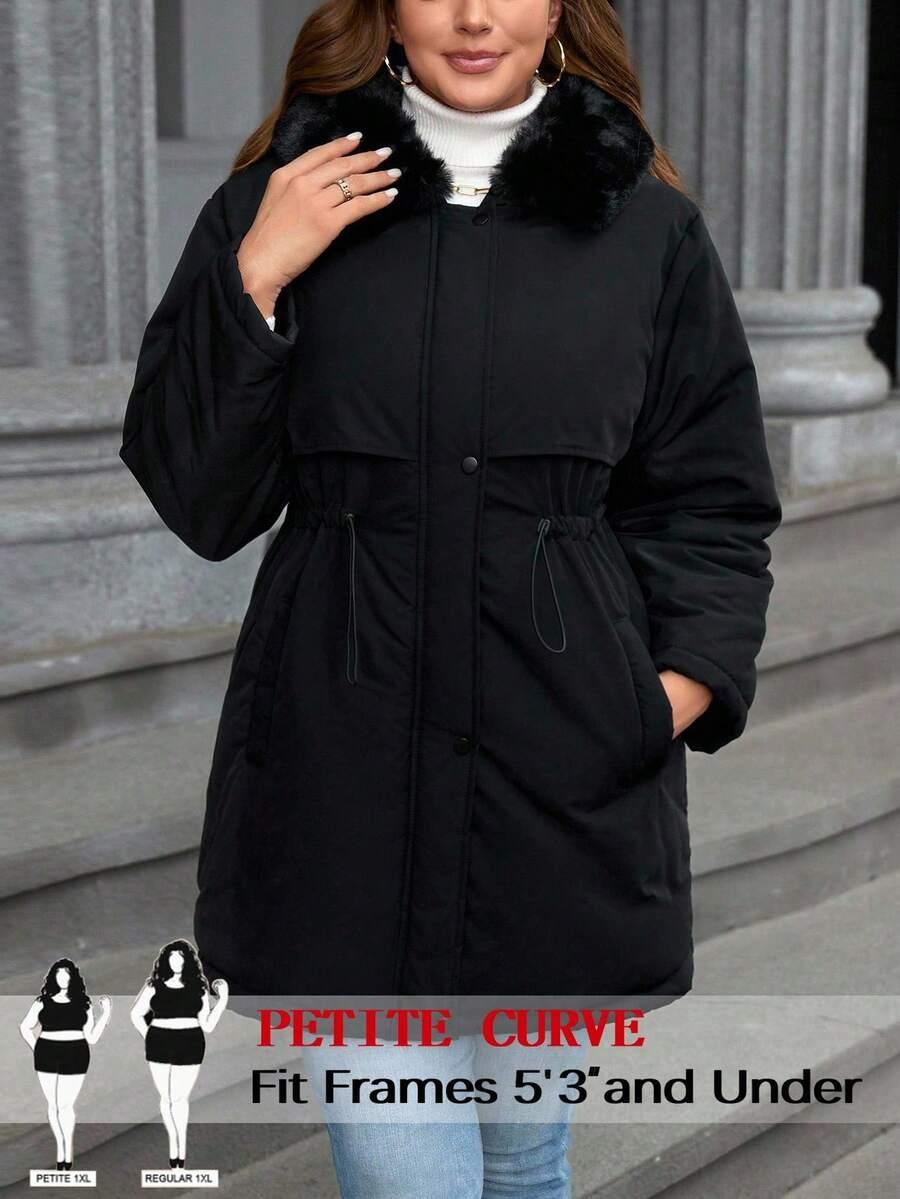 SHEIN CZARNA KURTKA PARKA W01__46