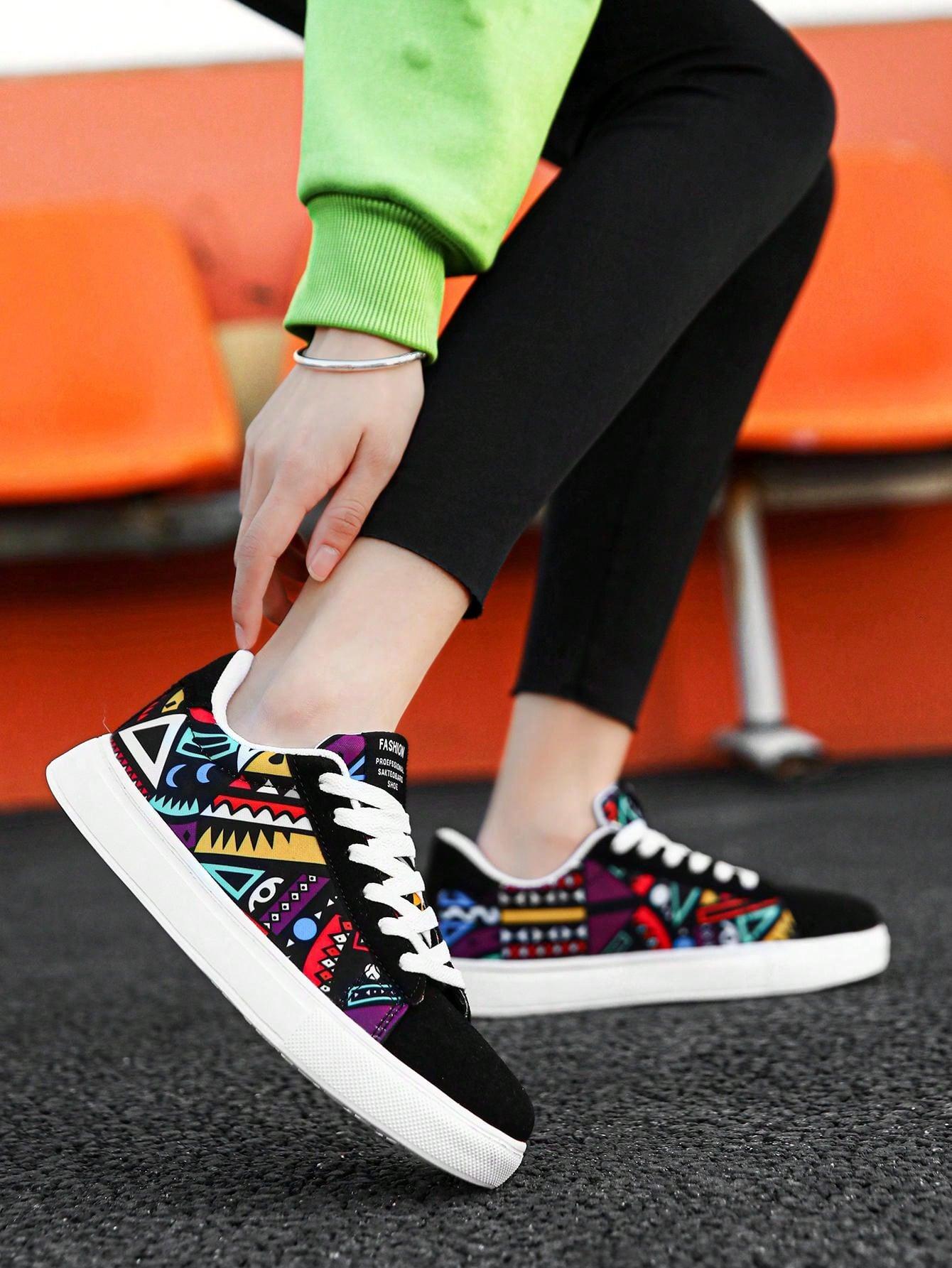 SHEIN SZNUROWANE TRAMPKI WZÓR S06__37