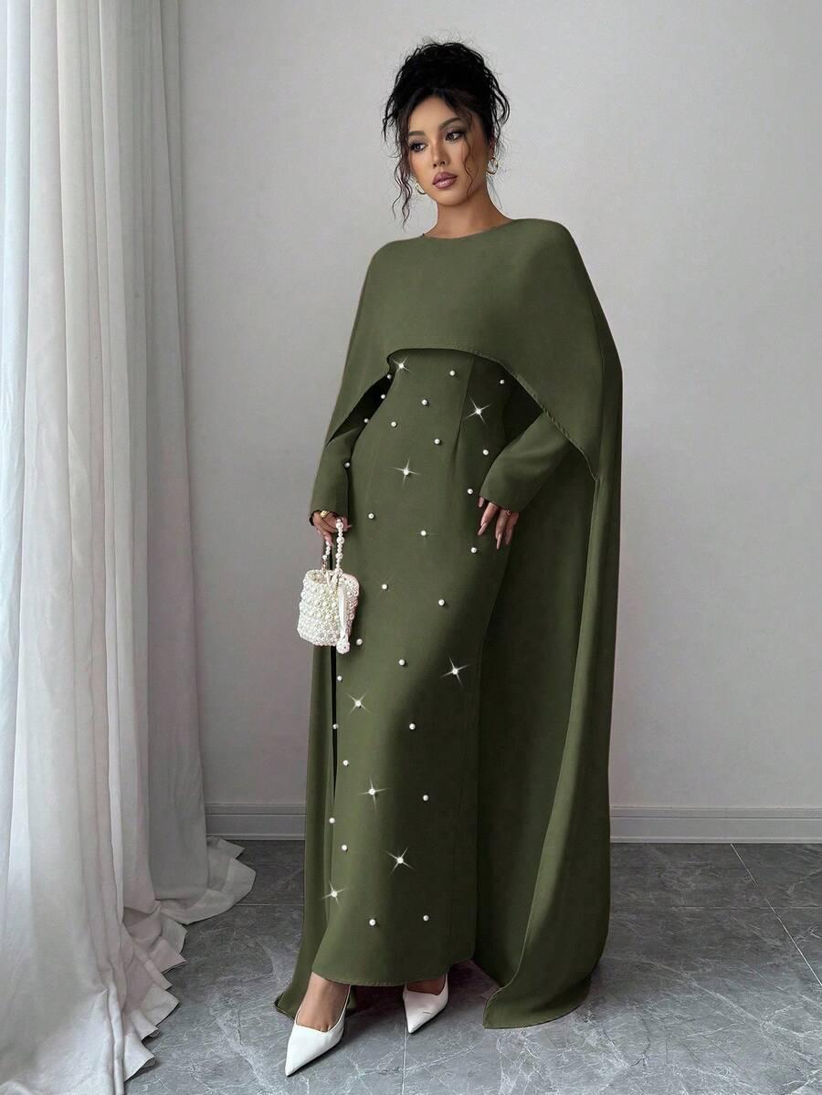 SHEIN ZIELONA MAXI SUKIENKA S06__XL