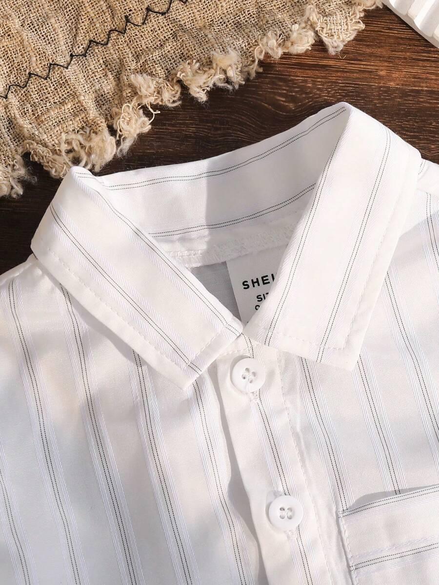 SHEIN KOSZULA W PASKI S06__68/74