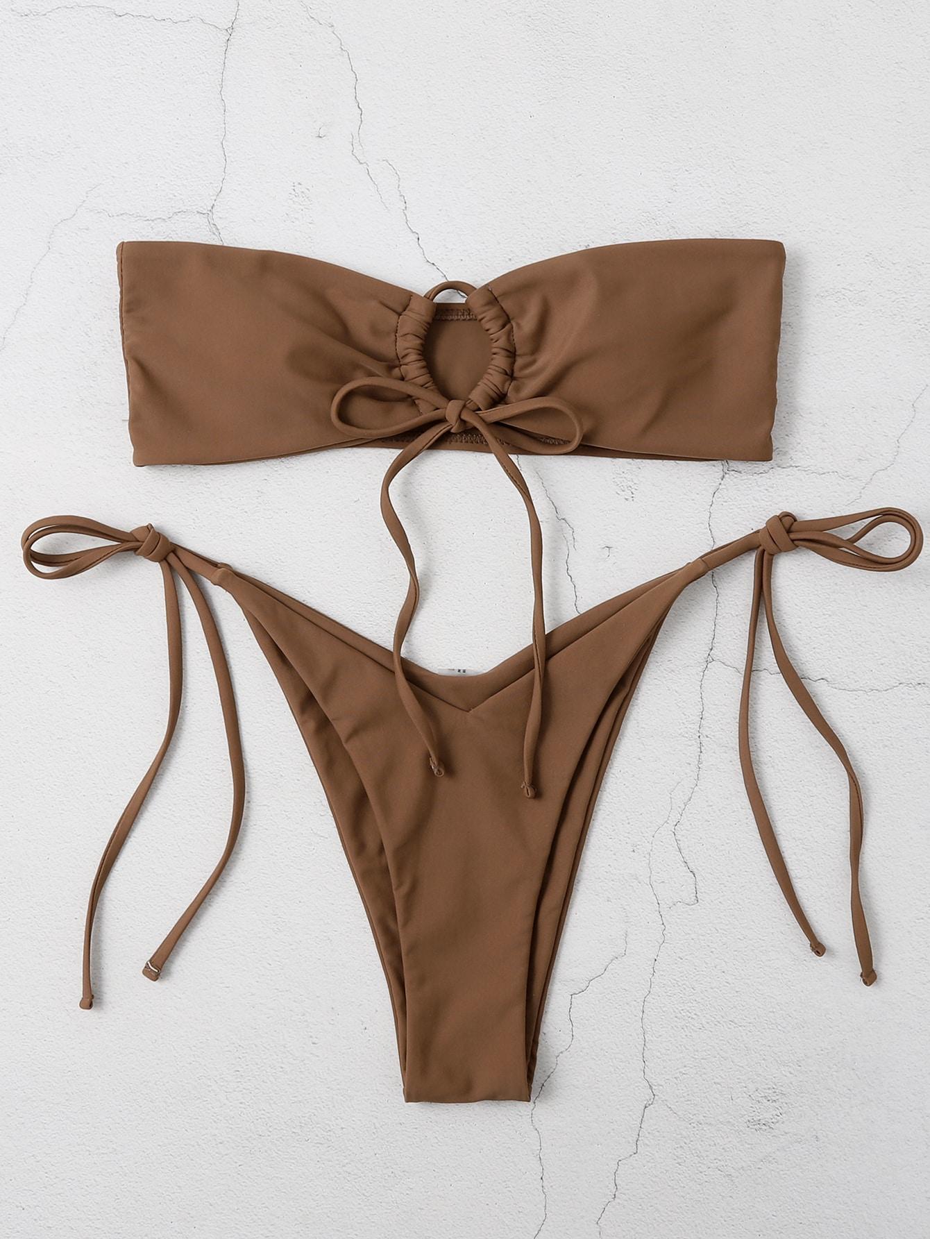 SHEIN DWUCZĘŚCIOWY STRÓJ KĄPIELOWY S09__XS