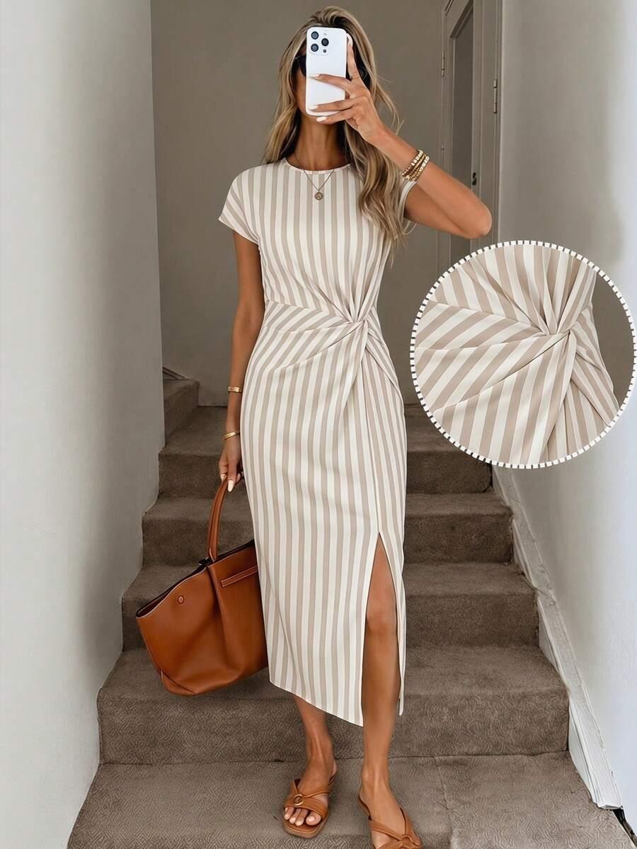 SHEIN SUKIENKA KRÓTKI RĘKAW S06__S