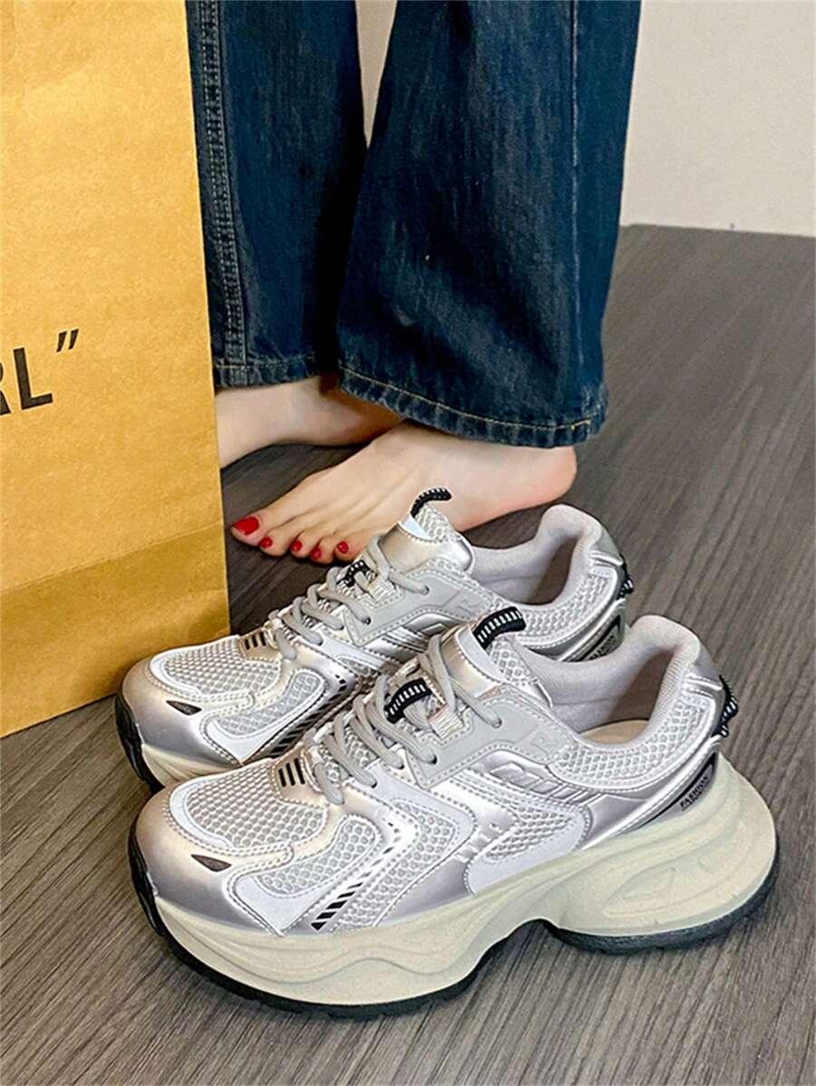 SHEIN SZNUROWANE BUTY SPORTOWE S06__37,5