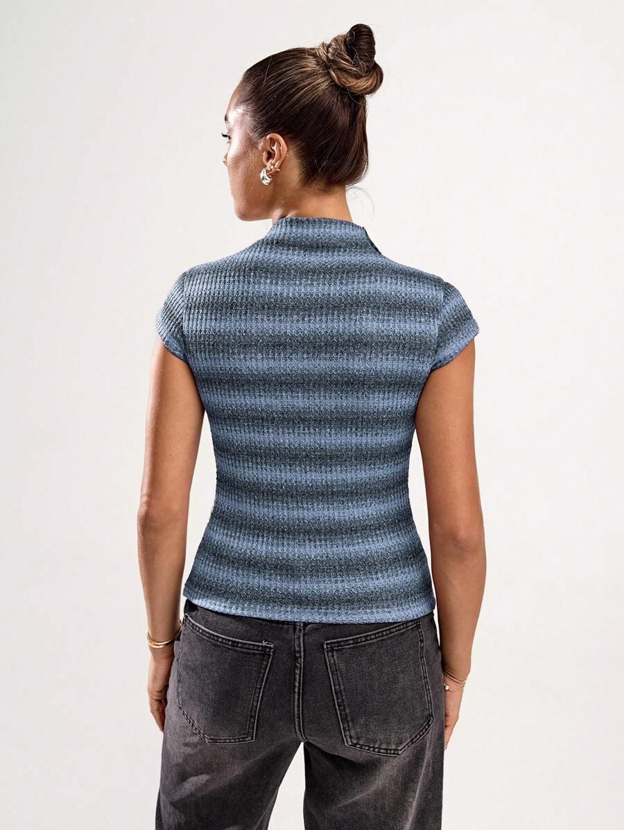 SHEIN BLUZKA KRÓTKI RĘKAW S06__XS