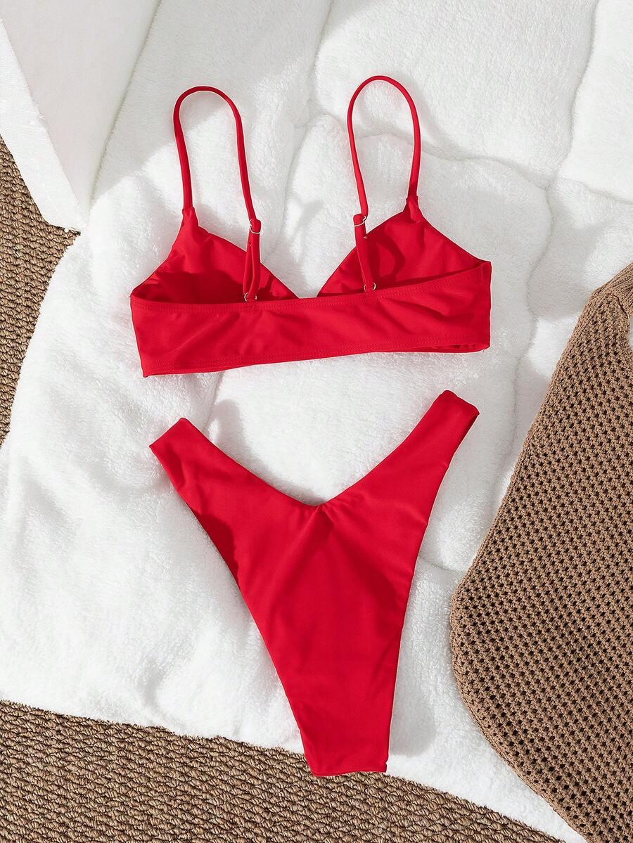 SHEIN DWUCZĘŚCIOWY STRÓJ KĄPIELOWY S09__M