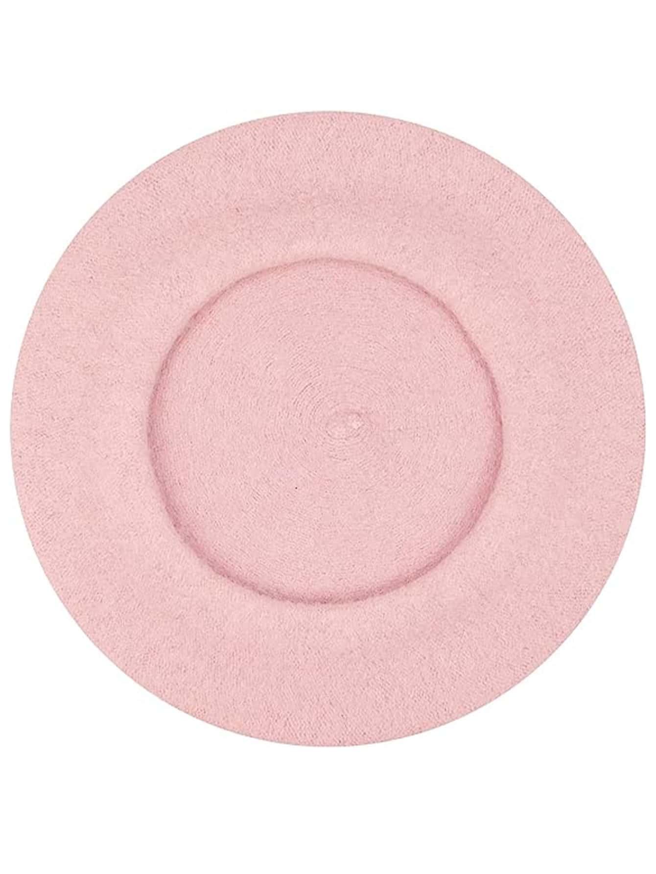 SHEIN RÓŻOWY BERET CASUAL OS