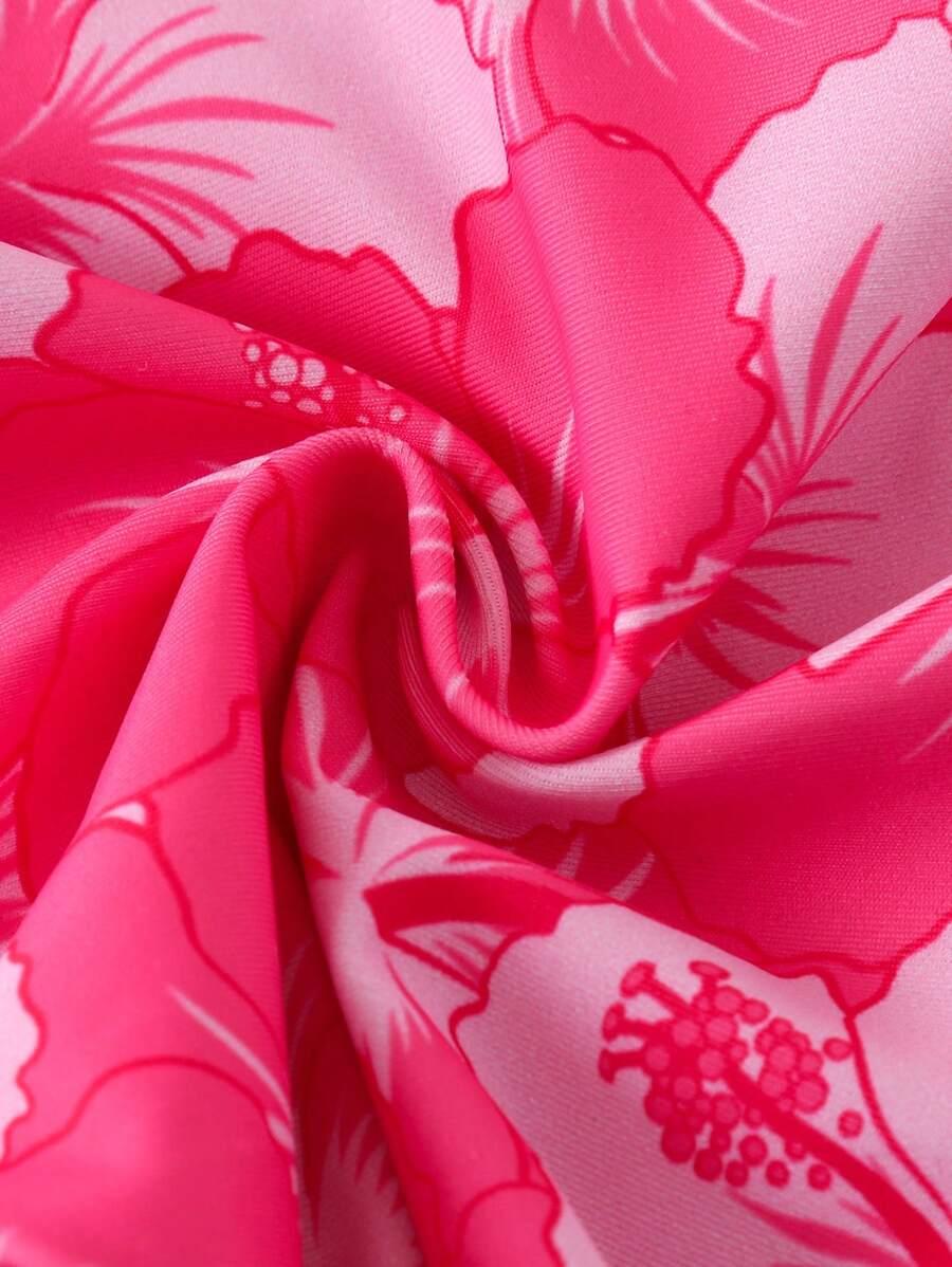 SHEIN RÓŻOWY DWUCZĘŚCIOWY STRÓJ KĄPIELOWY S09__46