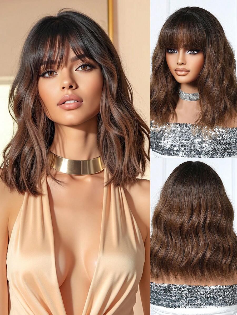 SHEIN PERUKA WŁOSY SYNTETYCZNE S07__35CM