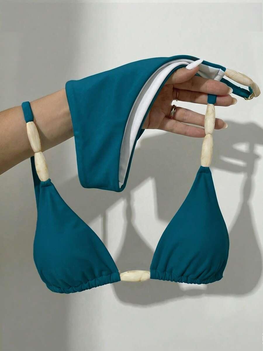 BIKINX TURKUSOWY DWUCZĘŚCIOWY STRÓJ KĄPIELOWY S09__XS