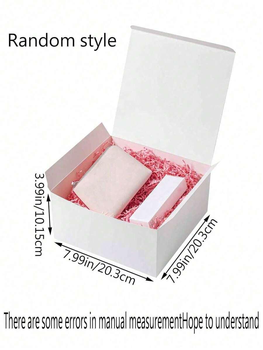 SHEIN BIAŁE PUDEŁKO DO PAKOWANIA S07__10X20X20CM