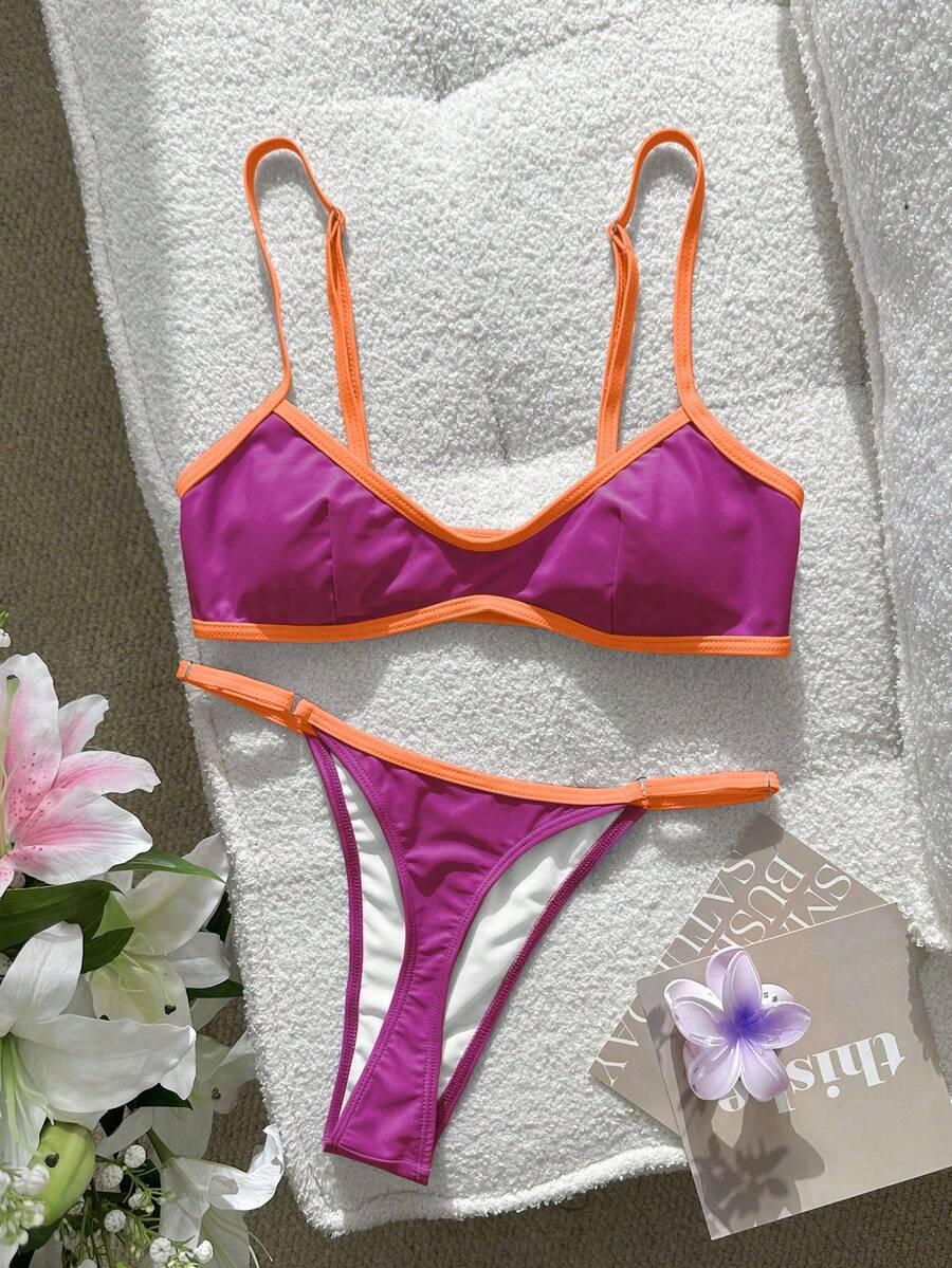 SWIM SXY DWUCZĘŚCIOWY STRÓJ KĄPIELOWY KONTRAST S09__M