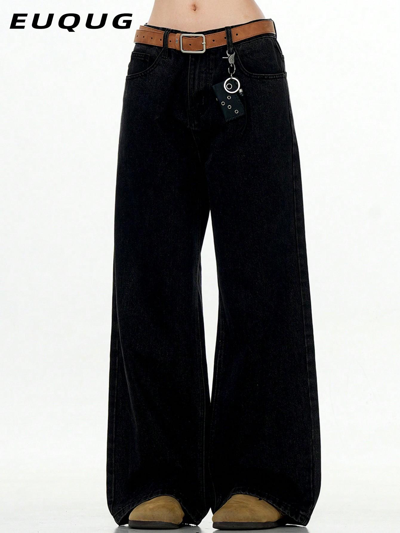 SHEIN CZARNE SPODNIE JEANS S06__M