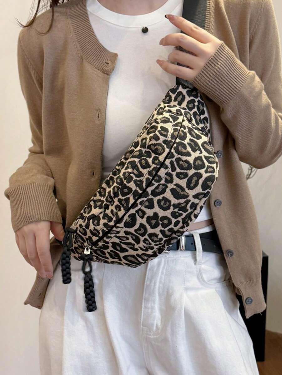 SHEIN NERKA NA RAMIĘ ANIMAL PRINT S07__32X16
