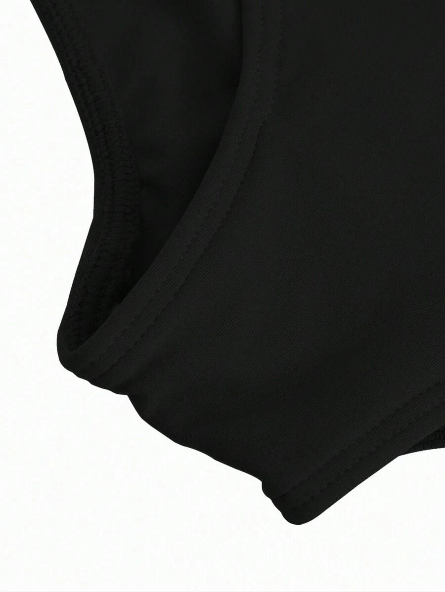 SHEIN CZARNE BODY NA RAMIĄCZKACH S06__122-128