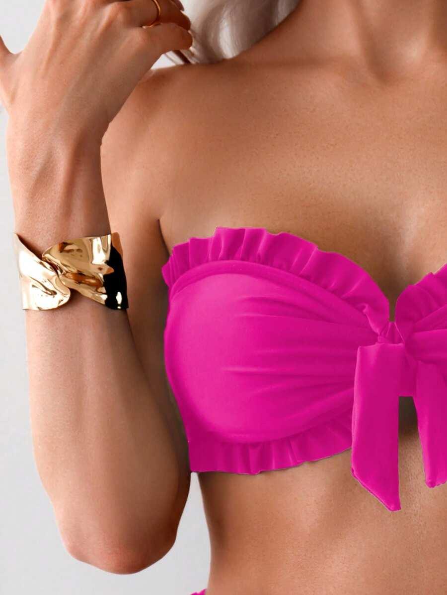 SWIM BASICS DWUCZĘŚCIOWY STRÓJ KĄPIELOWY S09__L