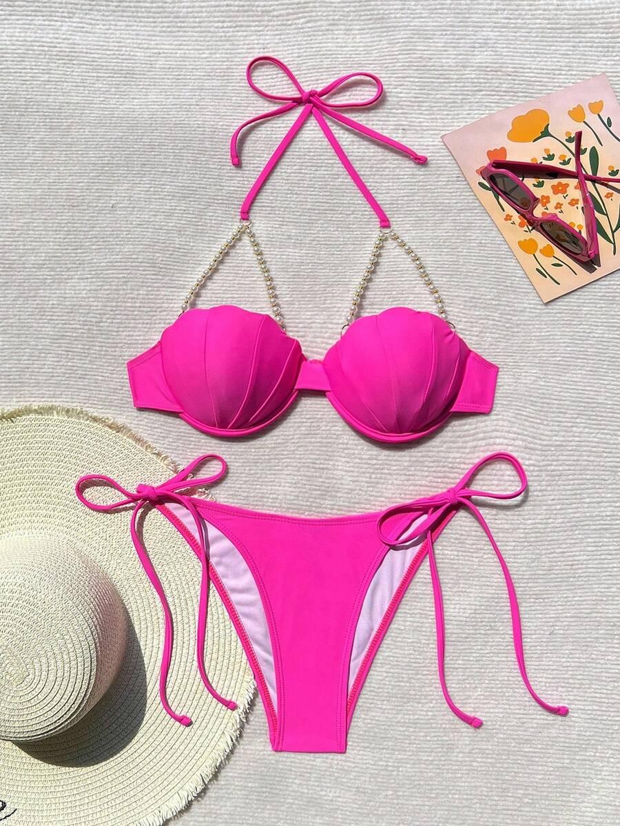 SWIM SXY RÓŻOWY DWUCZĘŚCIOWY STRÓJ KĄPIELOWY S06__XL