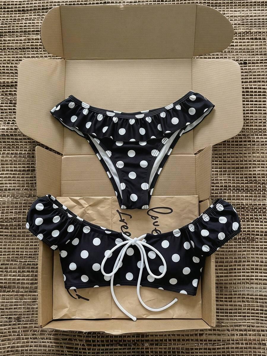SHEIN DWUCZĘŚCIOWY STRÓJ KĄPIELOWY S09__XL