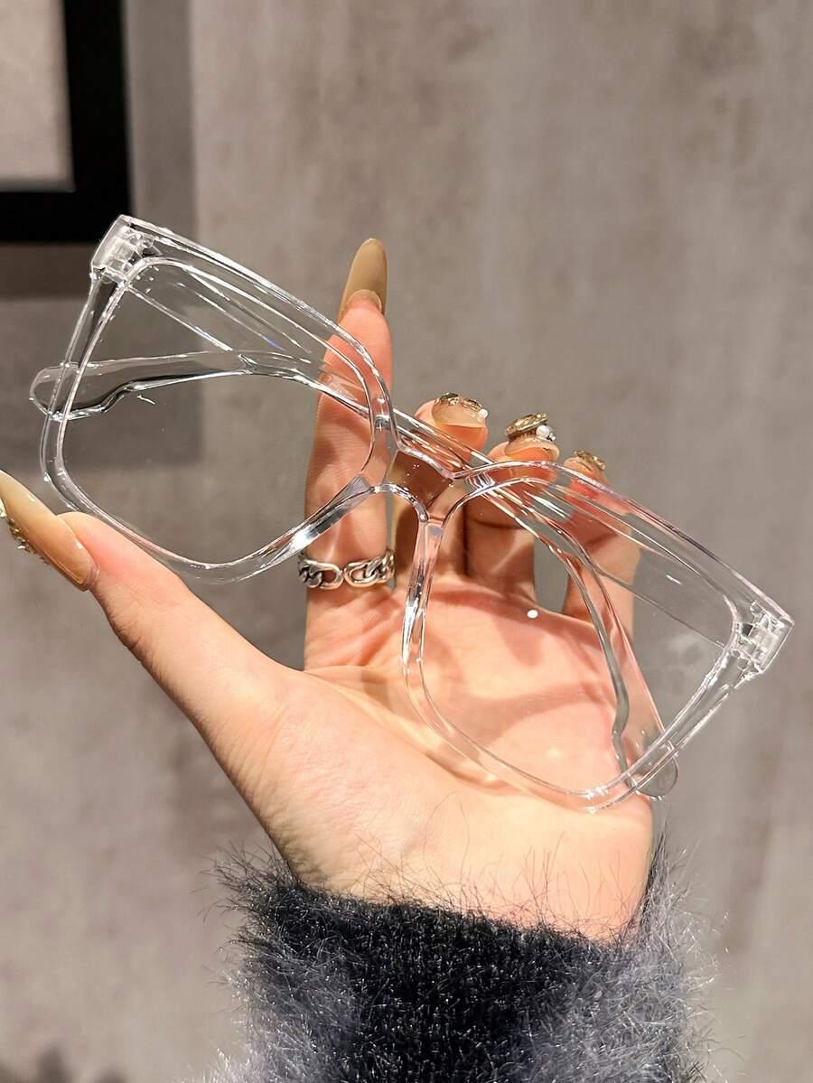 SHEIN OKULARY ZERÓWKI BEZBARWNE OPRAWKI S07