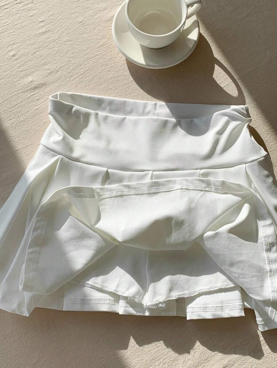 COMFORTCANA BIAŁA MINI SPÓDNICA S06__M