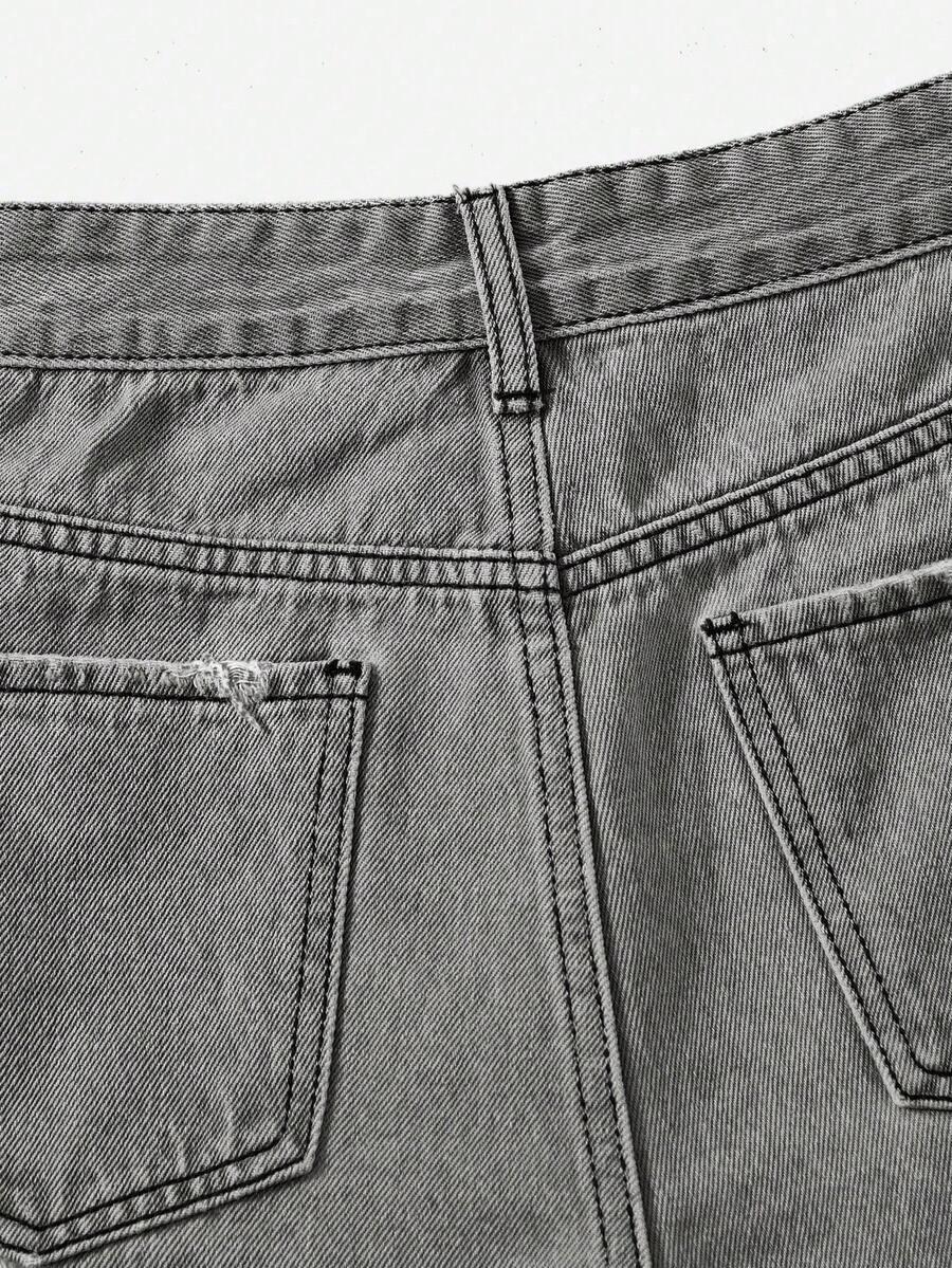 SHEIN JEANSOWE KRÓTKIE SPODENKI S09__XS