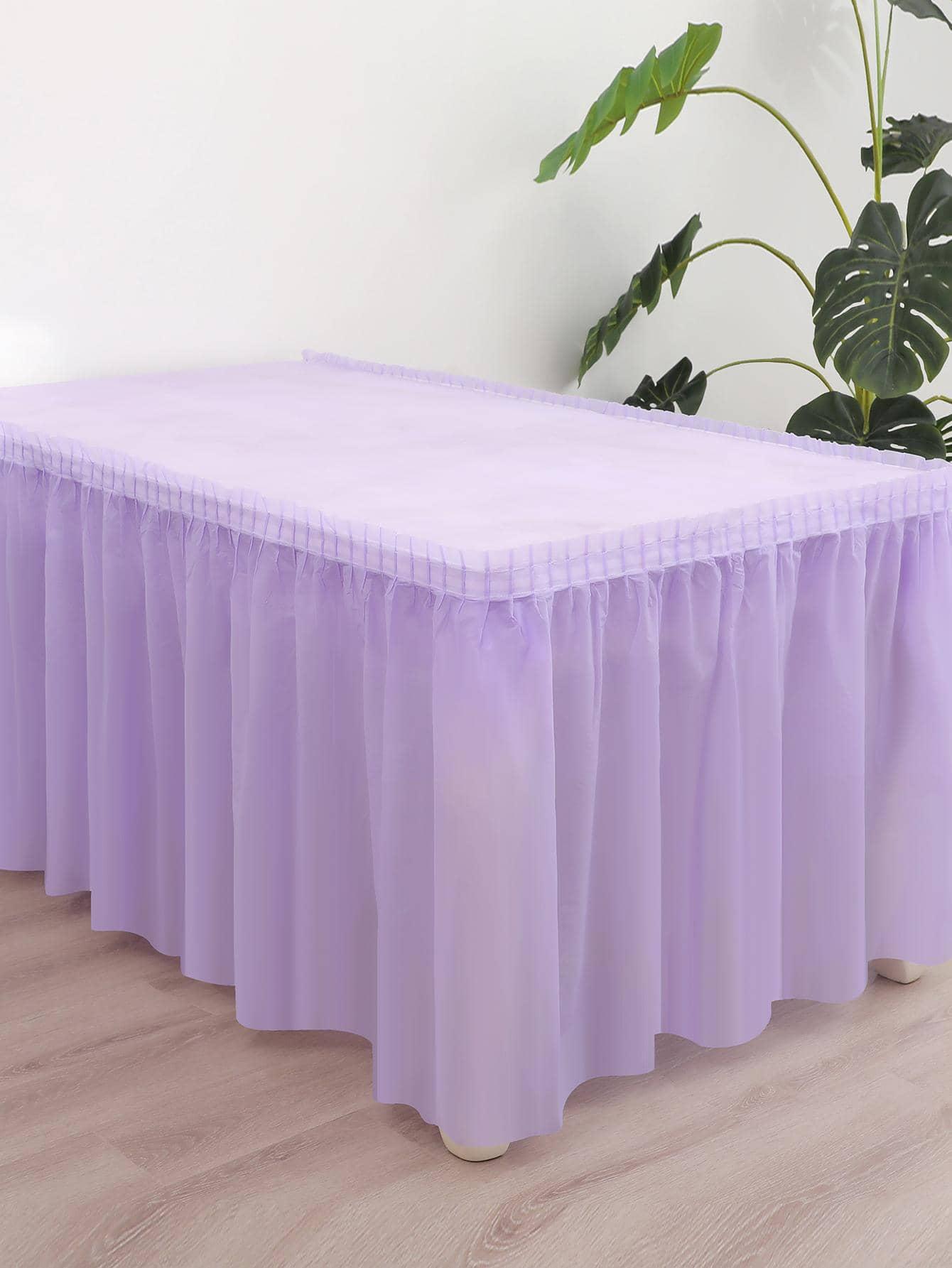 SHEIN FIOLETOWY OBRUS NA STÓŁ S07__137X274CM