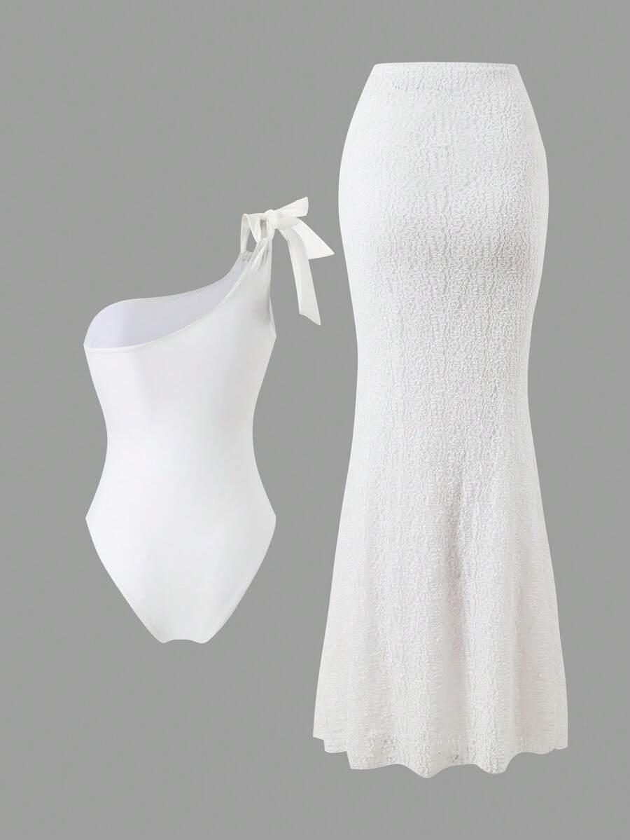 SWIM OASIS JEDNOCZĘŚCIOWY STRÓJ KĄPIELOWY PAREO KOMPLET S09__XL