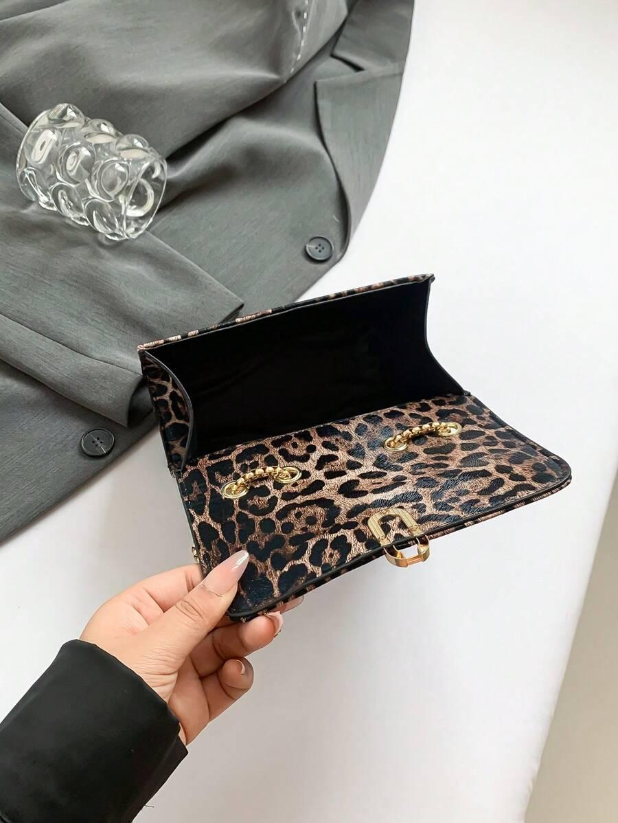 SHEIN TOREBKA ANIMAL PRINT ŁAŃCUSZEK S07
