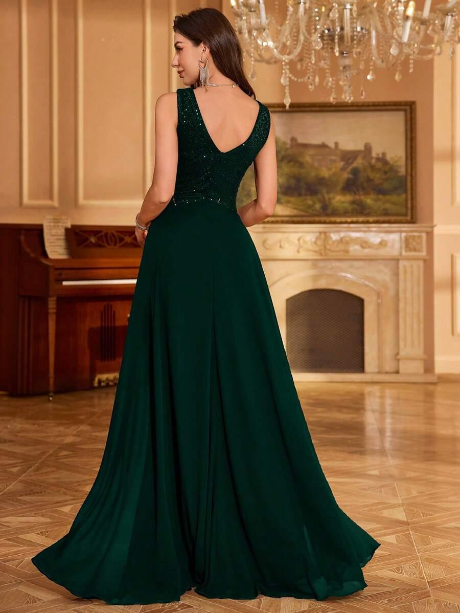 UNITHORSE ZIELONA MAXI SUKIENKA S06__L