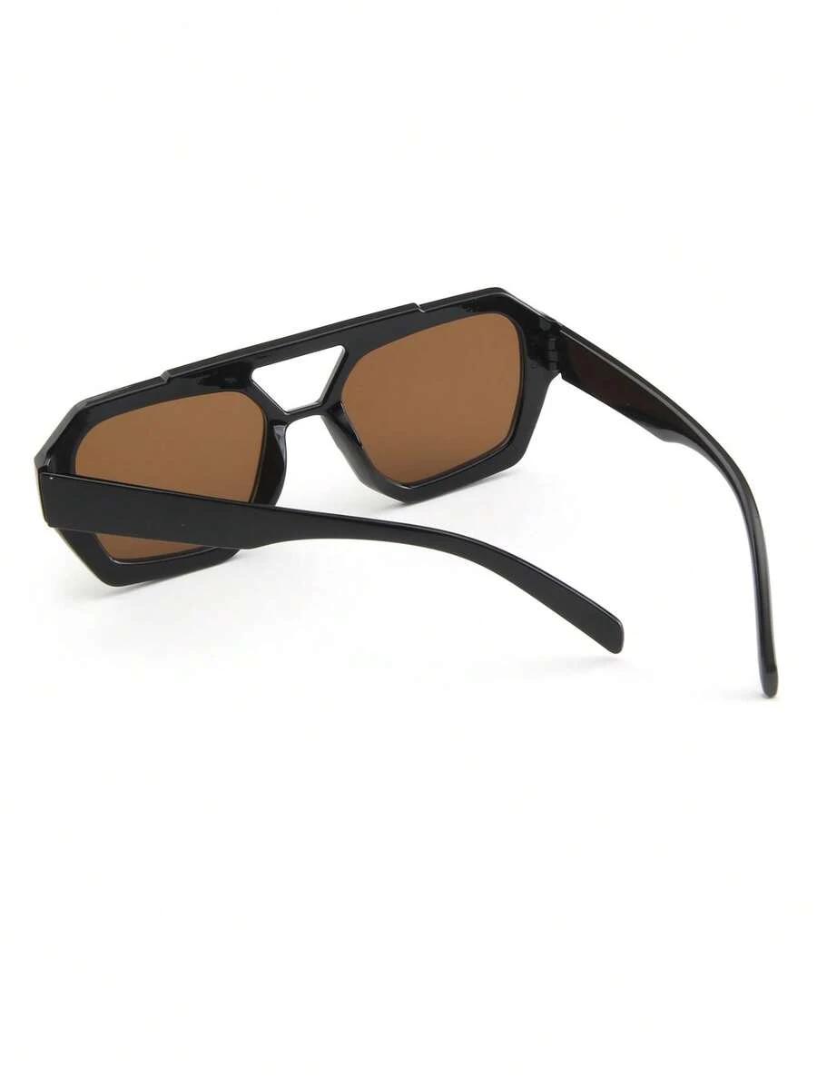 SHEIN CZARNE OKULARY PRZECIWSŁONECZNE S07__