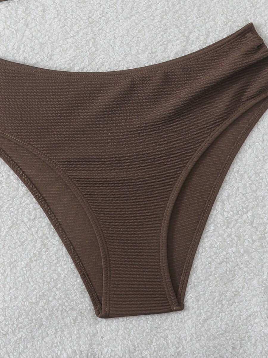SWIM LUSHOIRE BRĄZOWY DWUCZĘŚCIOWY STRÓJ KĄPIELOWY S09__XL
