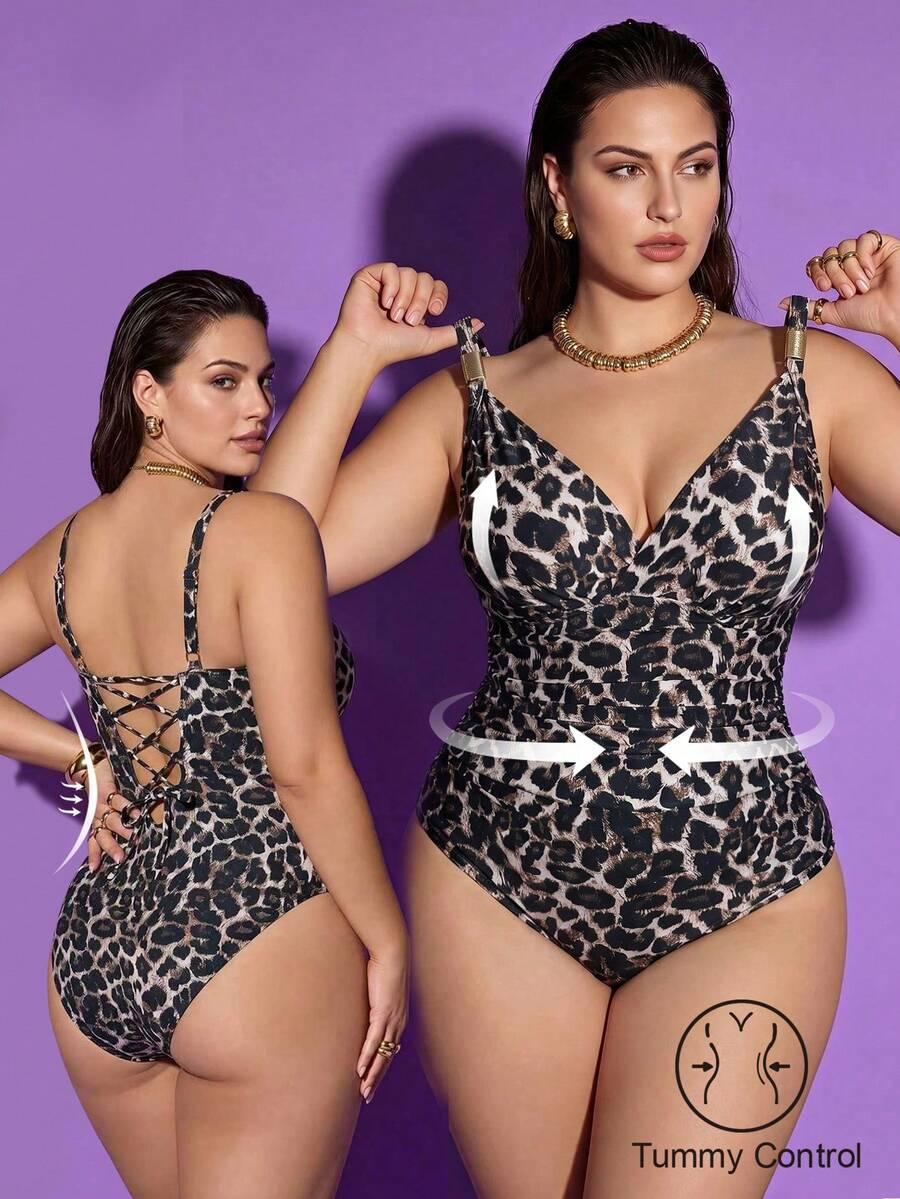 SHEIN JEDNOCZĘŚCIOWY STRÓJ KĄPIELOWY S09__48