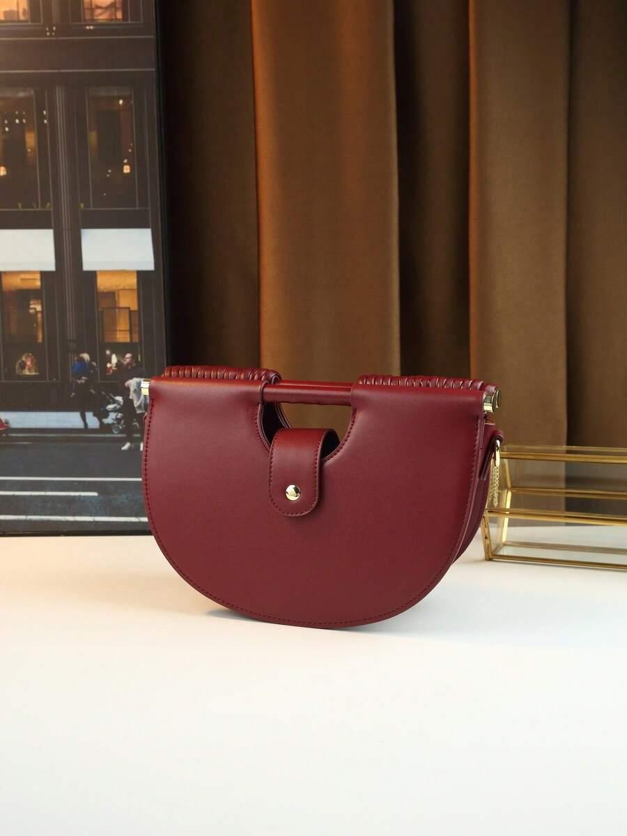 SHEIN BORDOWA TOREBKA IMITACJA SKÓRY S07__18X8X29