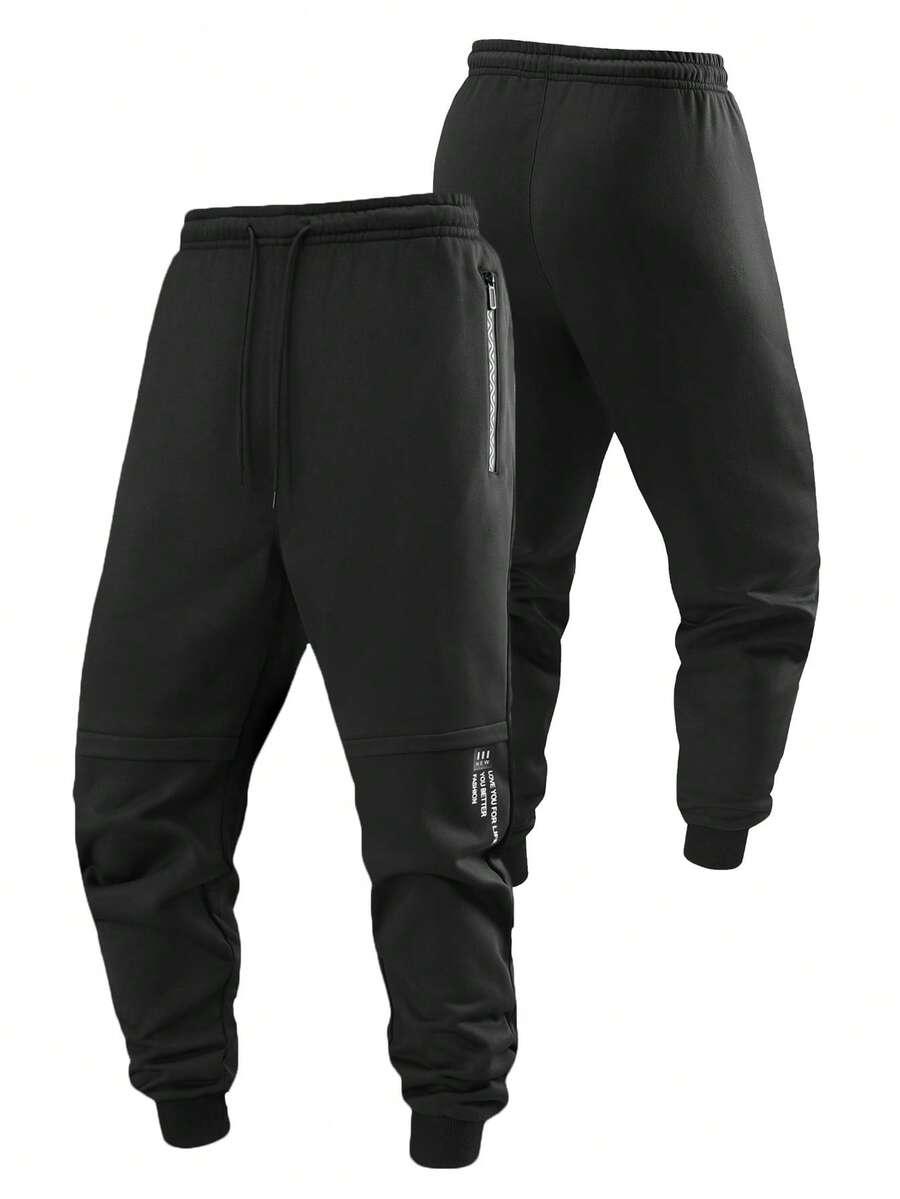 SHEIN CZARNE SPODNIE DRESOWE S06__L