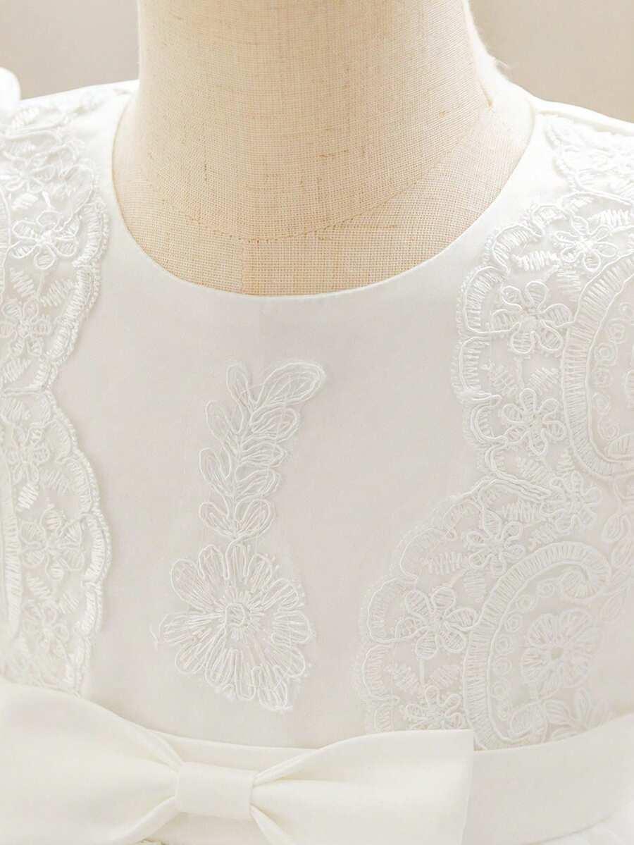 SHEIN BIAŁA SUKIENKA KORONKA S06__68