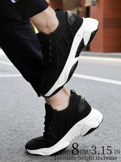 SHEIN CZARNE BUTY SPORTOWE SIATECZKA S06__42