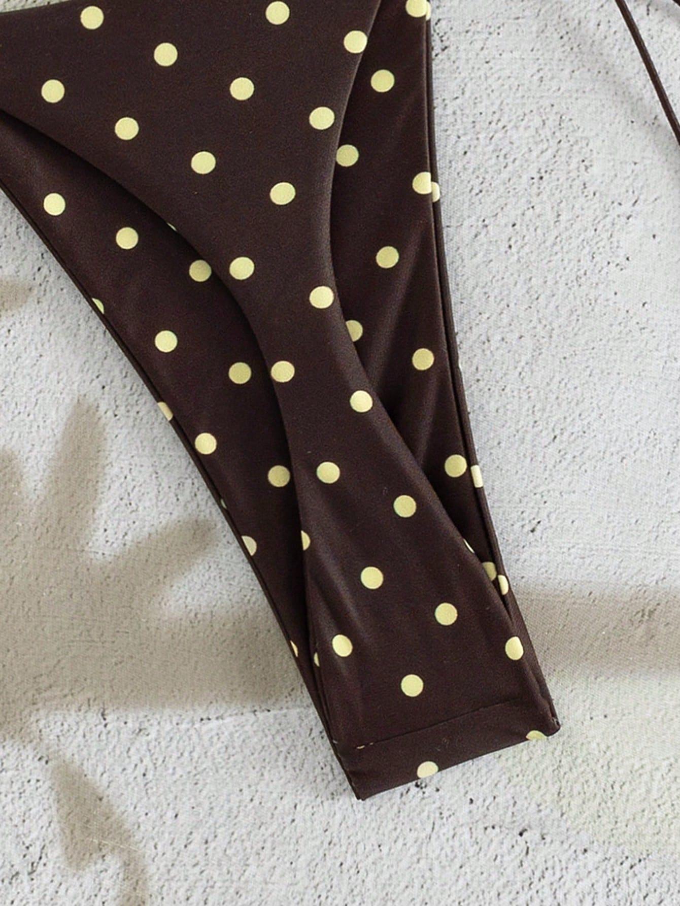 SHEIN DWUCZĘŚCIOWY STRÓJ KĄPIELOWY S09__L