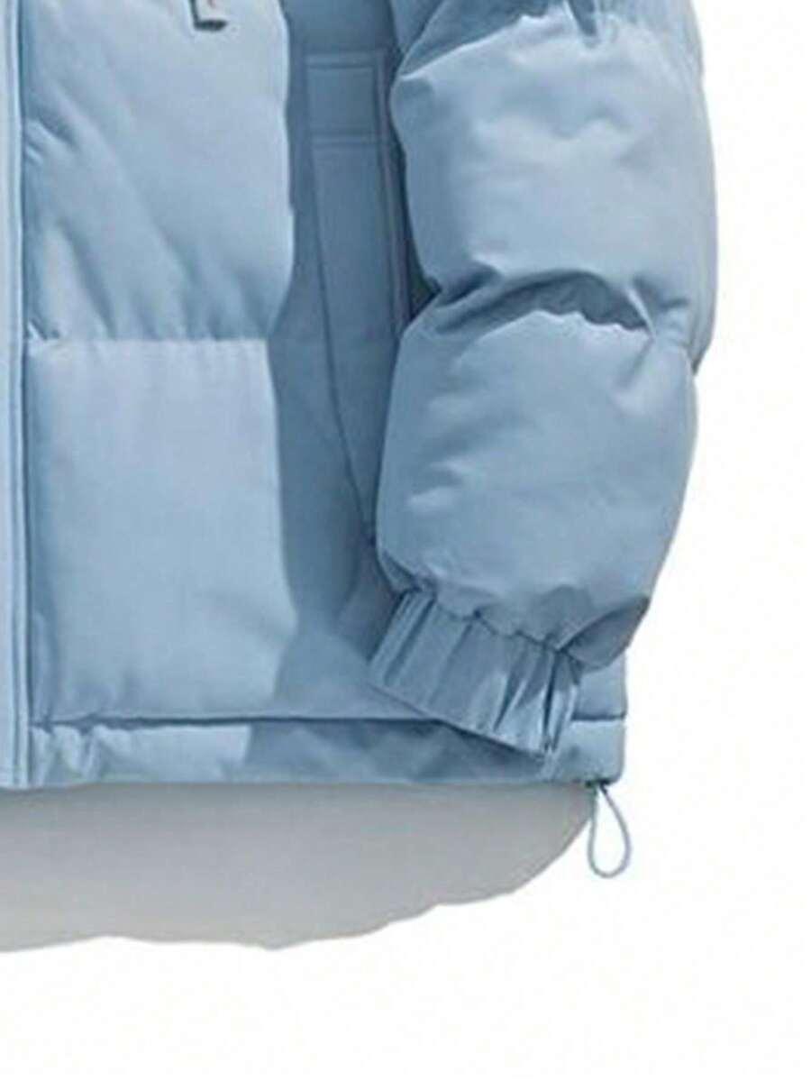 SHEIN NIEBIESKA KURTKA KAPTUR W01__XS