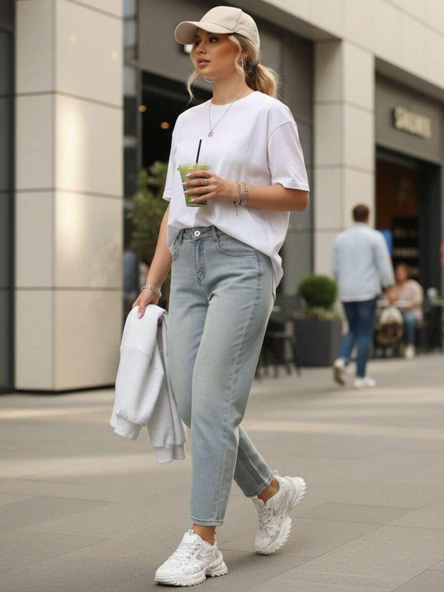 ITAIMASKA NIEBIESKIE SPODNIE JEANS S06__M