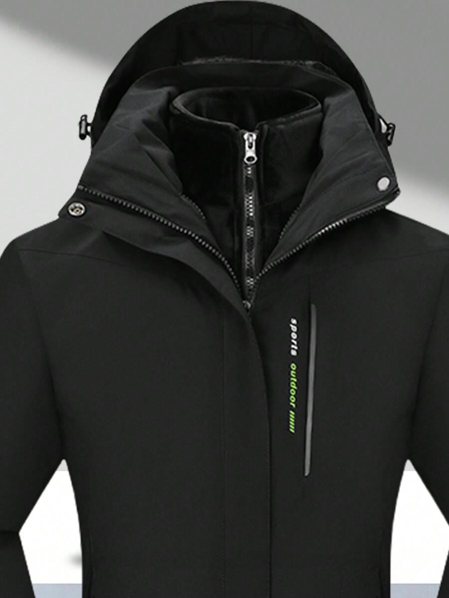SHEIN CZARNA KURTKA SOFTSHELL W01__M