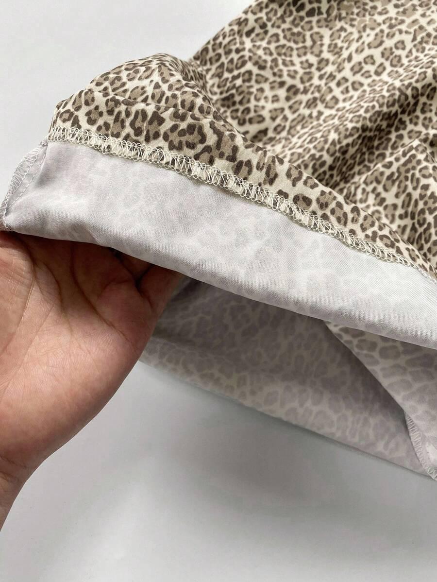 SHEIN SPODNIE ANIMAL PRINT S06__L
