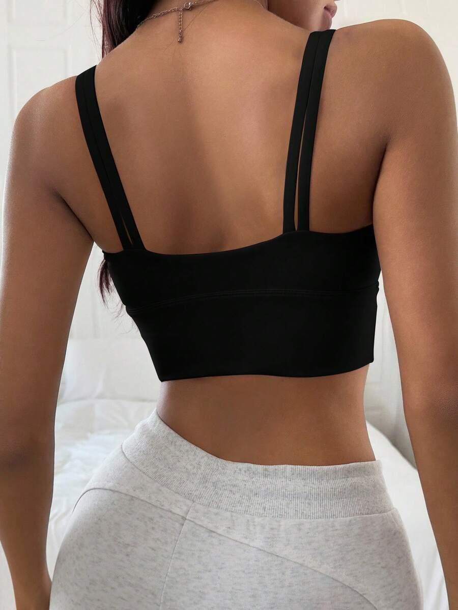 DAZY CZARNY BIUSTONOSZ SPORTOWY PK01__S