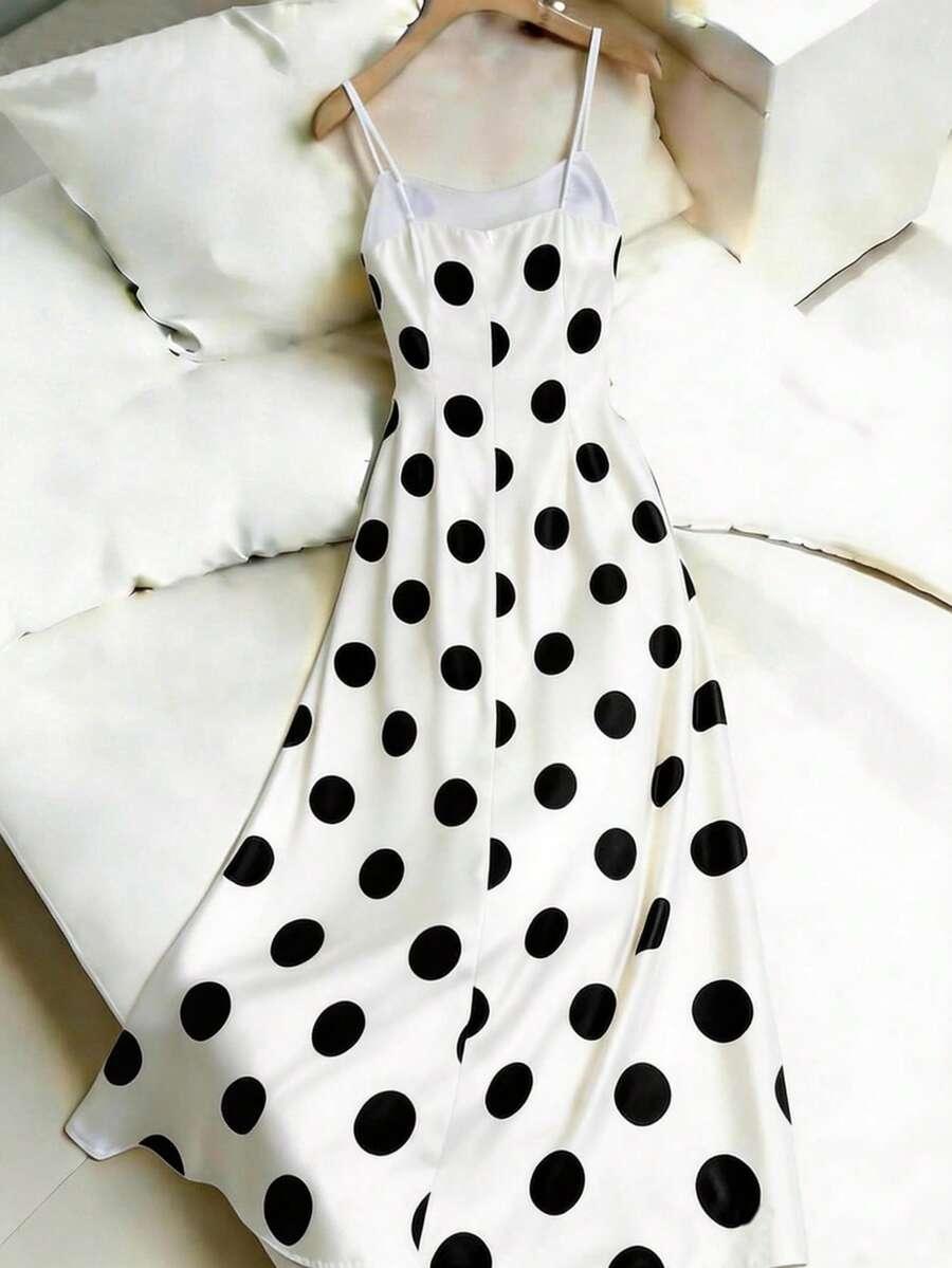 FRANCLIA MAXI SUKIENKA W GROSZKI S09__S