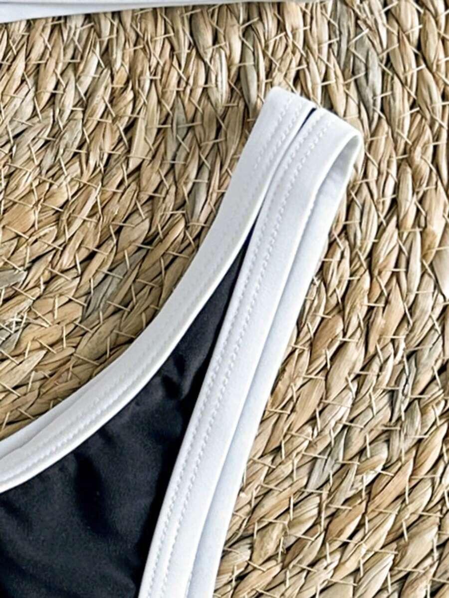 SHEIN DWUCZĘŚCIOWY STRÓJ KĄPIELOWY S09__S