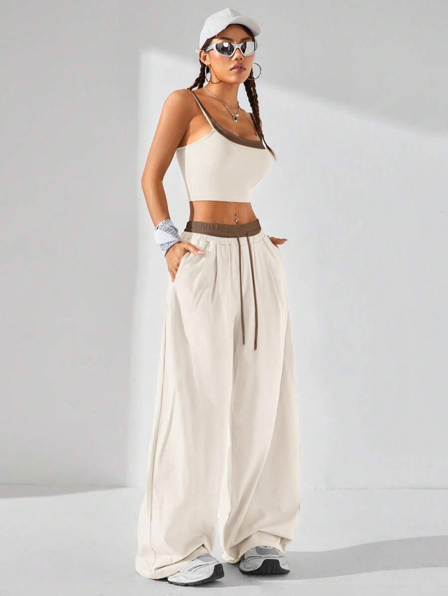 COOLANE KOMPLET SPODNIE TOP S06__XS