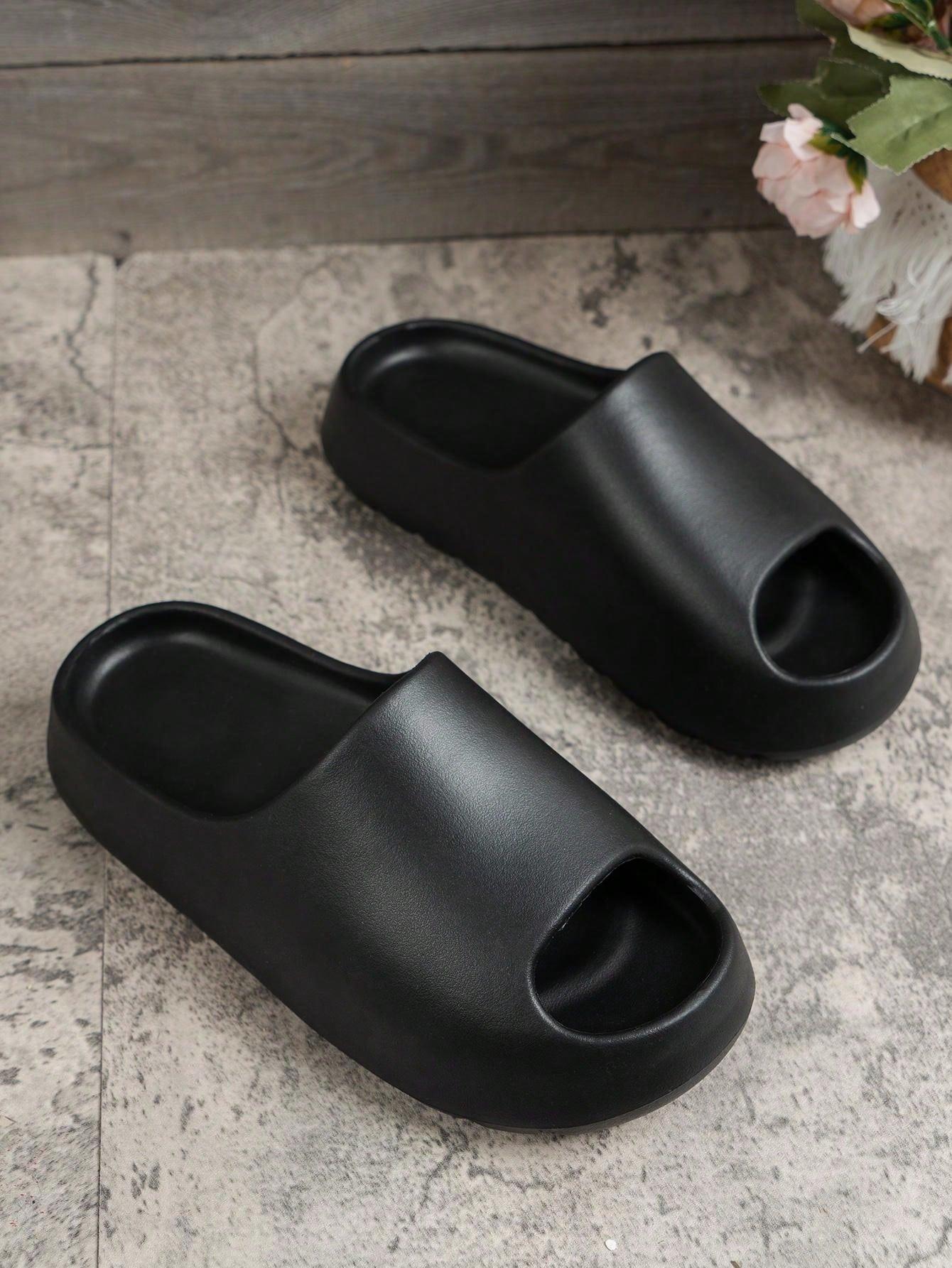 SHEIN CZARNE WSUWANE KLAPKI S06__37,5-38