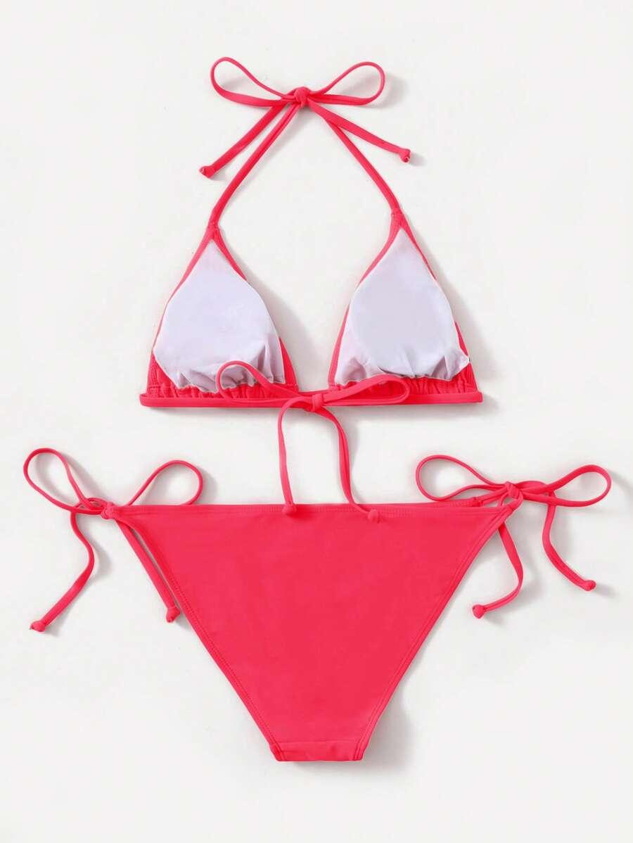 SHEIN RÓŻOWY STRÓJ KĄPIELOWY S09__XS
