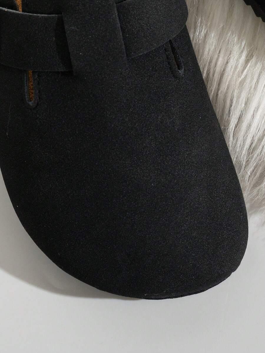 SHEIN CZARNE KLAPKI CASUAL S06__40,5-41