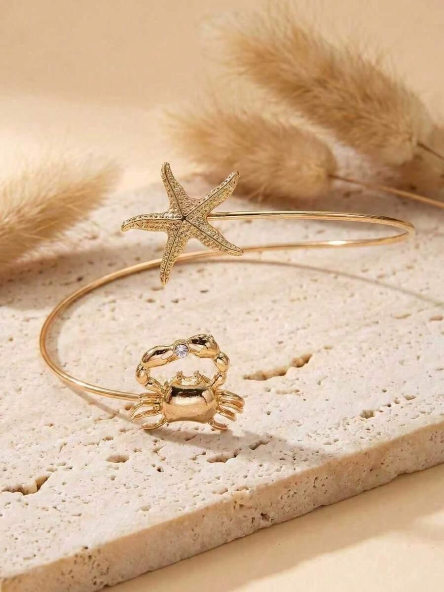SHEIN ZŁOTA BRANSOLETKA NA RAMIĘ S07
