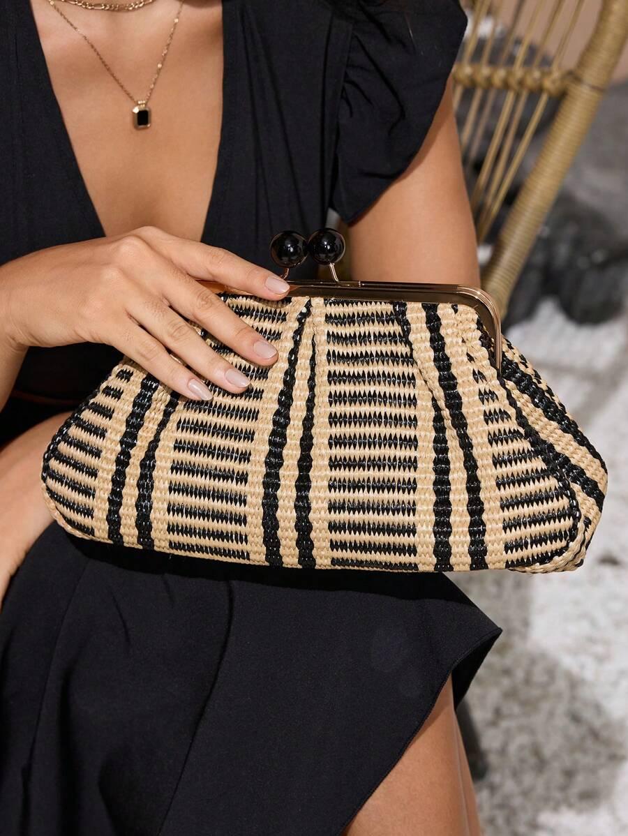 SHEIN TOREBKA KOPERTÓWKA WZÓR S07__34X9X18CM